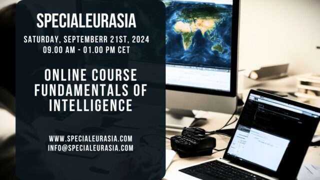 SpecialEurasia Online Course Fundamentals of Intelligence September 2024