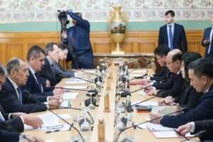 Meeting of North Korea and Russia's Foreign Affairs minsiters